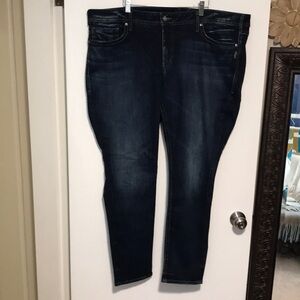 NEW Silver Suki Super Skinny Jean. Sz 24